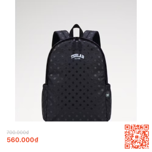 ￼Teelab Alter Cordura Quiet Dot Backpack AC118